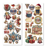 Ciao Bella Embellishment, Transparent Adhesive Sheets 5/Pkg - Toy Shop