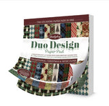 Hunky Dory Paper - Duo Design - Traditional Christmas & Music Paper