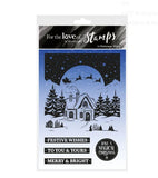 Hunkdory Crafts Stamp, For the Love of Stamps - A Christmas Night