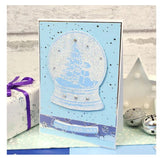 Hunkdory Crafts Stamp, For the Love of Stamps - Sensational Snow Globe