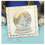 Hunkdory Crafts Stamp, For the Love of Stamps - Sensational Snow Globe