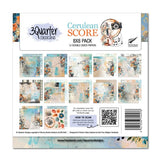 3Quarter Designs Paper, 8x8 Paper Pack - Cerulean Score