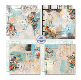 3Quarter Designs Paper, 8x8 Paper Pack - Cerulean Score