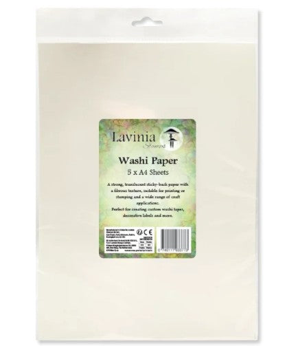 PREORDER -  Lavinia Stamps - A4 Washi Paper