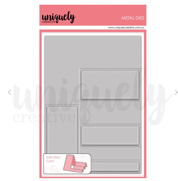 Uniquley Creative Die, Side Stepper Card