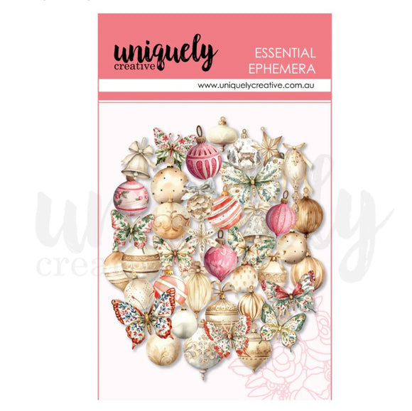 Uniquely Creative Embellishment, Baubles & Butterflies Ephemera
