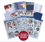 Hunkydory Paper, Frosty & Friends Luxury Topper Collection