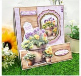 Hunkydory Paper, Crafty Stash Pads - Cottage Garden