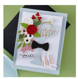 Spellbinders Dies,  A Special Toast Etched Dies