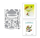 Spellbinders Die, Sip Sip Ole' from the Happier Hour Collection