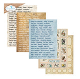 Elizabeth Crafts Patterned Cardstock, Everyday Ephemera