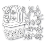 Memory Box Die, Woven Flower Basket