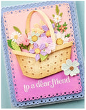 Memory Box Die, Woven Flower Basket