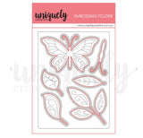 Uniquely Creative Cut & Embossing Folder - Butterfly Breeze