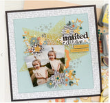 Uniquely Creative Stencil, Starlight Mandala Background