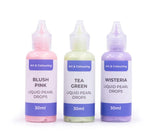 Crafters Companion Embellishment, Pearl Drops - Pastels 3 Pack