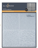 Altenew Embossing Folder, Textured Blocks 3D