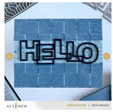Altenew Embossing Folder, Paper Rhythm