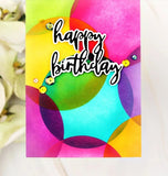Altenew Die, Birthday Wish
