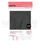Uniquely Creative Tool -  6" X 8" Flip Folio Albums, - Expanded   Multiple Colors
