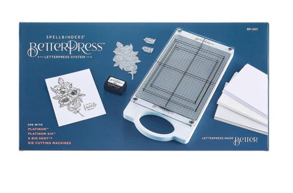 Spellbinders　BetterPress セット（未使用品） Spellbinders BetterPress Letterpress System – Scrap Chicks