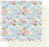 Uniquely Creative Paper, 12 x 12 - Collection Patchwork Roses