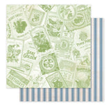 Paper Rose Paper, Meadowbrook Farm Patterns - 12 x 12 Paper