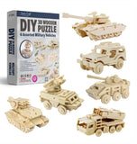 Hands Craft Kit, 3D Classic Wooden Puzzles - Multiple Designs