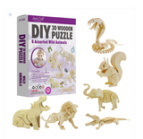 Hands Craft Kit, 3D Classic Wooden Puzzles - Multiple Designs