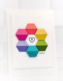 Taylored Expressions Die, Hexagon Piercing Plate
