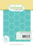 Taylored Expressions Die, Hexagon Piercing Plate