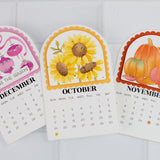 Taylored Expressions Embellishment, Arched Desk Calendar, 2027 - Sugar Cube
