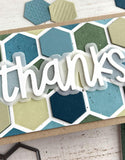 Taylored Expressions Stencil, Layering, Hexagon