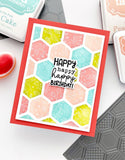 Taylored Expressions Stencil, Layering, Hexagon