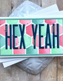 Taylored Expressions Stencil, Layering, Hexagon