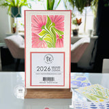 Taylored Expressions Calendar Cards - Square Tear-Off Calendars, 2027 (Set of 10)