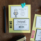 Taylored Expressions Calendar Cards - Mini Tear-Off Calendars, 2027 (Set of 10)