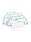 Taylored Expressions Calendar Cards - Mini Tear-Off Calendars, 2027 (Set of 10)