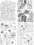 TEXT{ures} Embellishment,  Beneath the Brambles - Decoupage Paper