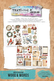 TEXT{ures} Embellishment, Winter in Bloom, Wood & Words Laser Cuts
