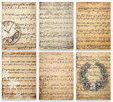 TEXT{ures} Paper, Winter in Bloom, Music Sheets