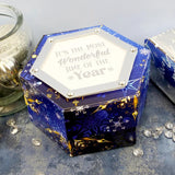 Hunkydory Embellishment, Trim Me! Foiled Insert Pad - Season's Greetings Silver