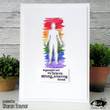 Visible Image Stamp, Look Forward With Hope
