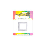 Waffle Flower Die, Square Postage