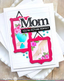 Waffle Flower Die, Print Mom Word