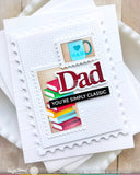 Waffle Flower Die, Print Dad Word
