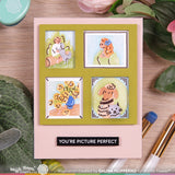 Waffle Flower Embellishment, Stitchable Cards Diecut Sheets - Picture Perfect