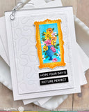 Waffle Flower Embellishment, Stitchable Cards Diecut Sheets - Picture Perfect