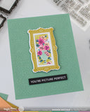 Waffle Flower Embellishment, Stitchable Cards Diecut Sheets - Picture Perfect