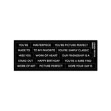 Waffle Flower Embellishment, Stitchable Cards Diecut Sheets - Picture Perfect